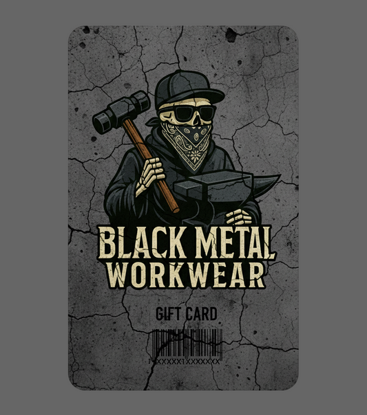 Black Metal Workwear Gift Card