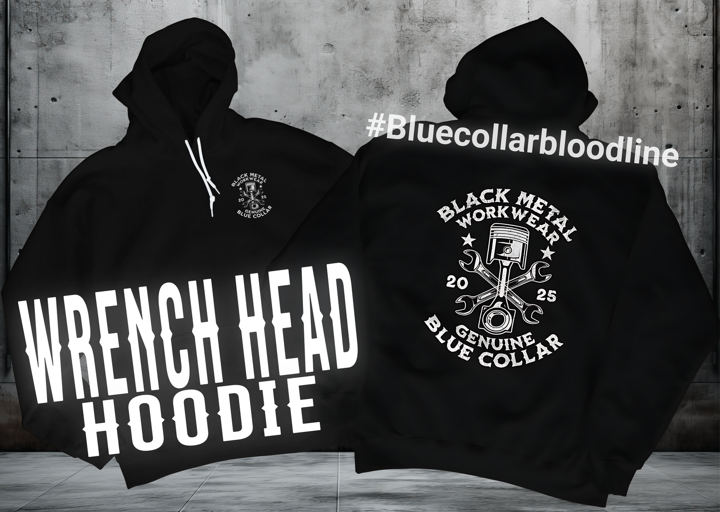 Wrench Head Hoodie