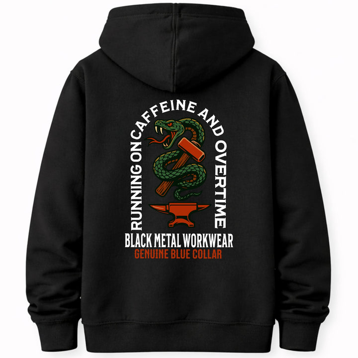 Caffeine &amp; Overtime Hoodie