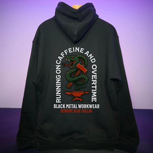 Caffeine & Overtime Hoodie