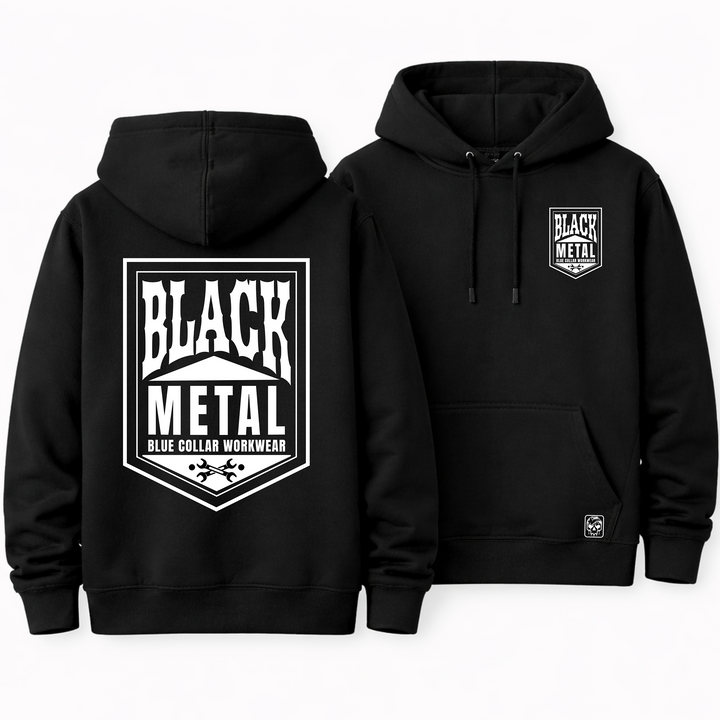 Blue Collar Crest Hoodie