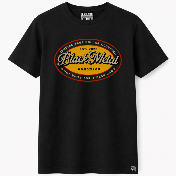 Not Built For A Desk Job Workhorse Tee
