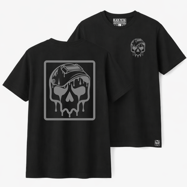 Molten Skull Crest Operator Tee