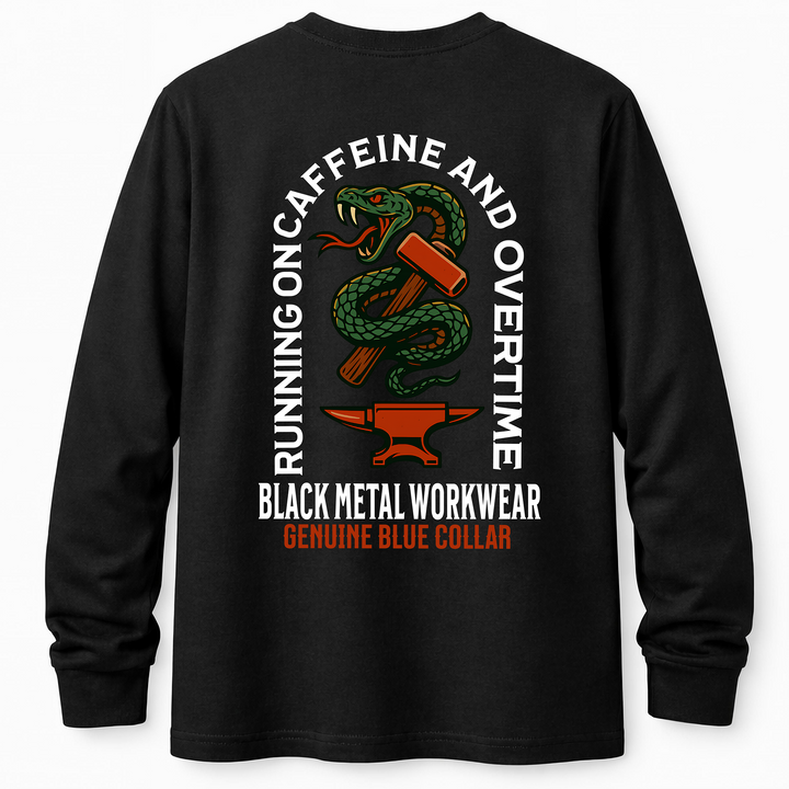Caffeine &amp; Overtime Long Sleeve