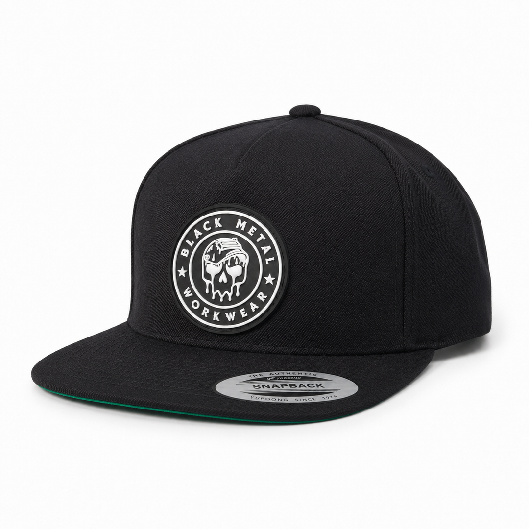 Molten Skull Snap Back Hat